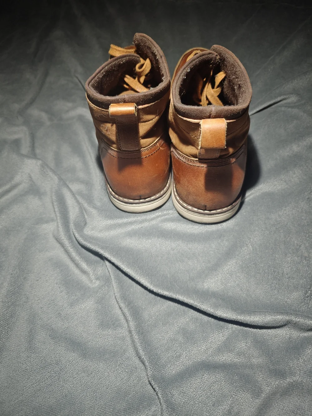 Canadiana Mens 12 Leather Boots Like New